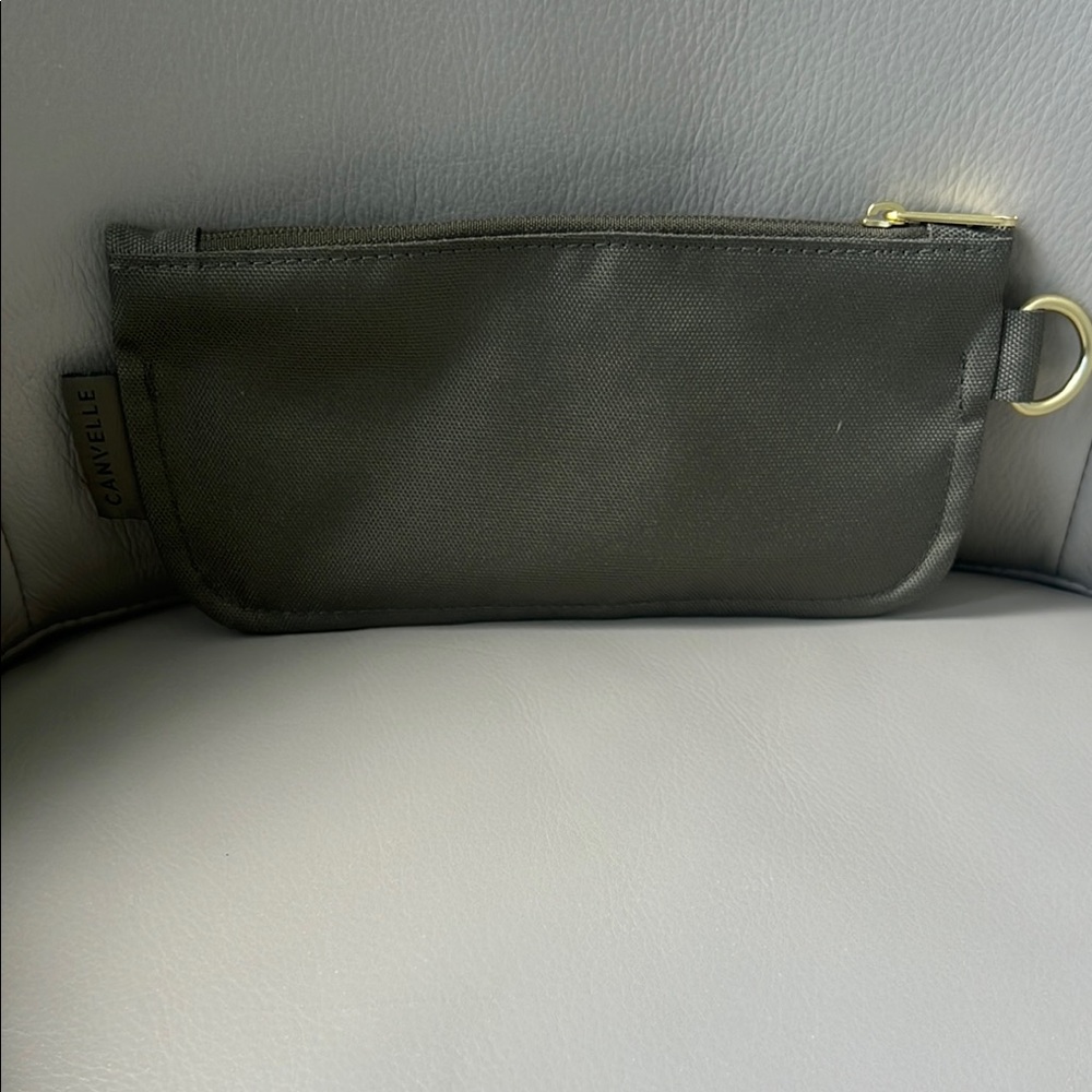 CANNELLE Olive Green Pouch Small NWOT